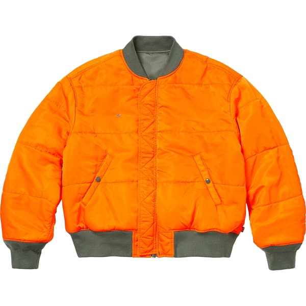 Supreme Bounty Hunter MA-1 - Olive (front)