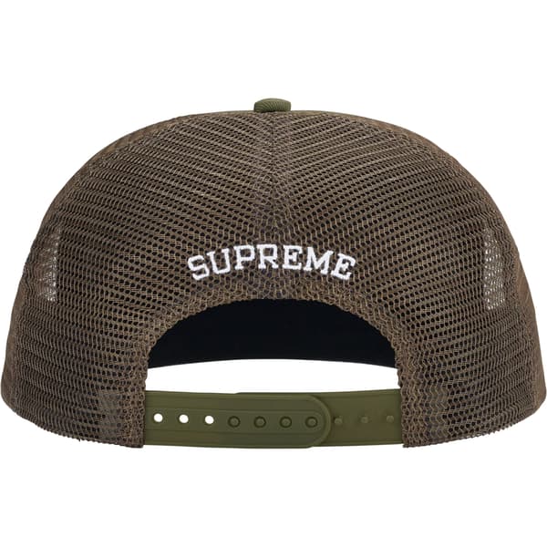 Supreme Bounty Hunter Mesh Back 5-Panel - Olive (front)