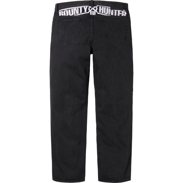 Supreme Bounty Hunter Regular Jean - Washed Black (front)