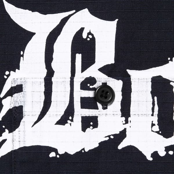 Supreme Bounty Hunter Ripstop Shirt - Black (front)