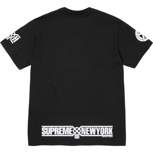 Supreme Bounty Hunter Skulls Tee - Black (front)