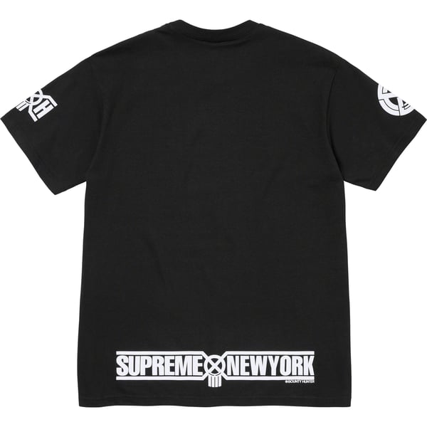 Supreme Bounty Hunter Skulls Tee - Black (front)