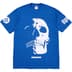 Supreme Bounty Hunter Skulls Tee - Royal (front)
