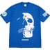 Supreme Bounty Hunter Skulls Tee - Royal (front)