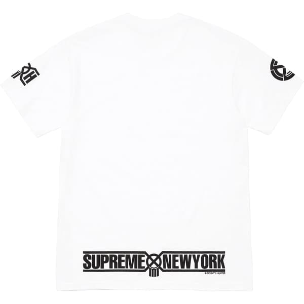 Supreme Bounty Hunter Skulls Tee - White (front)