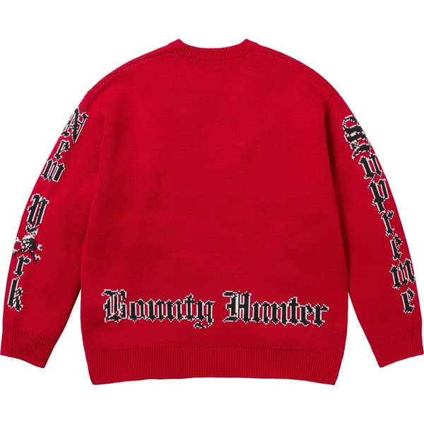 Supreme Bounty Hunter Sweater - Red (front)