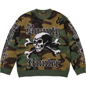Supreme Bounty Hunter Sweater Woodland Camo