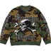 Supreme Bounty Hunter Sweater - Woodland Camo (front)