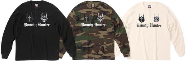 Supreme Bounty Hunter Thermal Henley L/S Top - Product Image