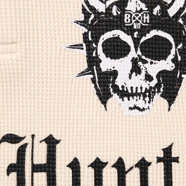 Supreme Bounty Hunter Thermal Henley L/S Top - Natural (front)