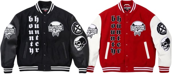 Supreme Bounty Hunter Varsity Jacket - Product Image