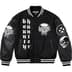 Supreme Bounty Hunter Varsity Jacket - Black (front)