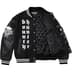 Supreme Bounty Hunter Varsity Jacket - Black (front)