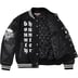 Supreme Bounty Hunter Varsity Jacket - Black (front)