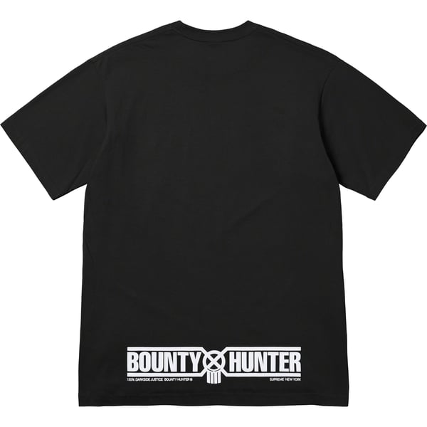 Supreme Bounty Hunter Wolf Tee - Black (front)