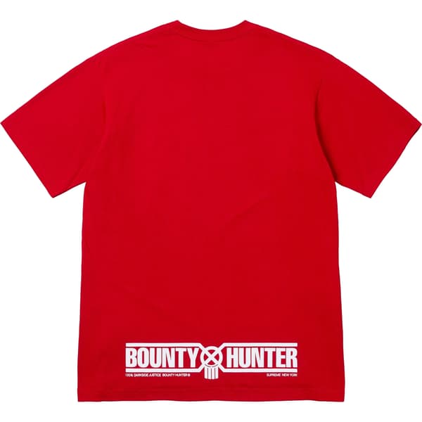 Supreme Bounty Hunter Wolf Tee - Red (front)
