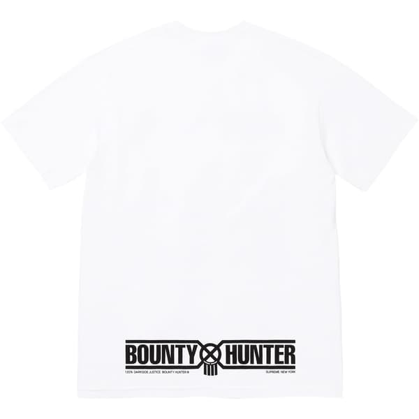 Supreme Bounty Hunter Wolf Tee - White (front)