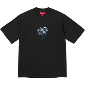Supreme Bouquet S/S Top Black