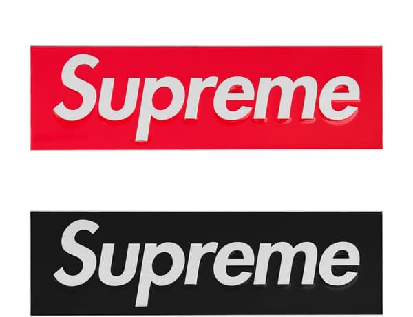 Supreme Box Logo Car Emblem - Product Image