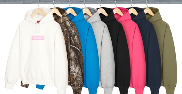 Supreme Box Logo Hooded Sweatshirt - Product Image