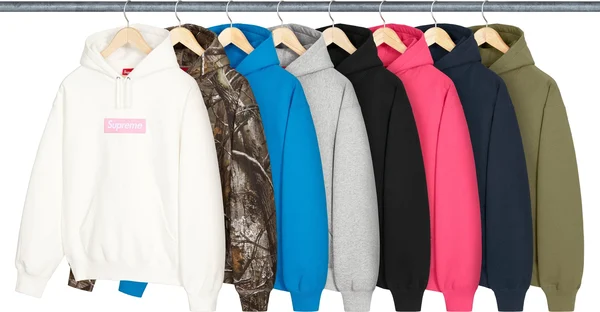 Supreme Box Logo Hooded Sweatshirt - Product Image