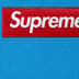 Supreme Box Logo Hooded Sweatshirt - Cyan (front)