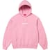 Supreme Box Logo Hooded Sweatshirt - Dusty Pink (front)