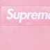Supreme Box Logo Hooded Sweatshirt - Dusty Pink (front)
