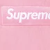 Supreme Box Logo Hooded Sweatshirt - Dusty Pink (front)