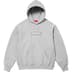 Supreme Box Logo Hooded Sweatshirt - Heather Grey (front)