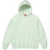 Supreme Box Logo Hooded Sweatshirt - Light Green (front)