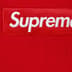 Supreme Box Logo Hooded Sweatshirt - Red (front)