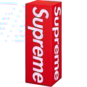 Supreme Box Logo Lamp Red