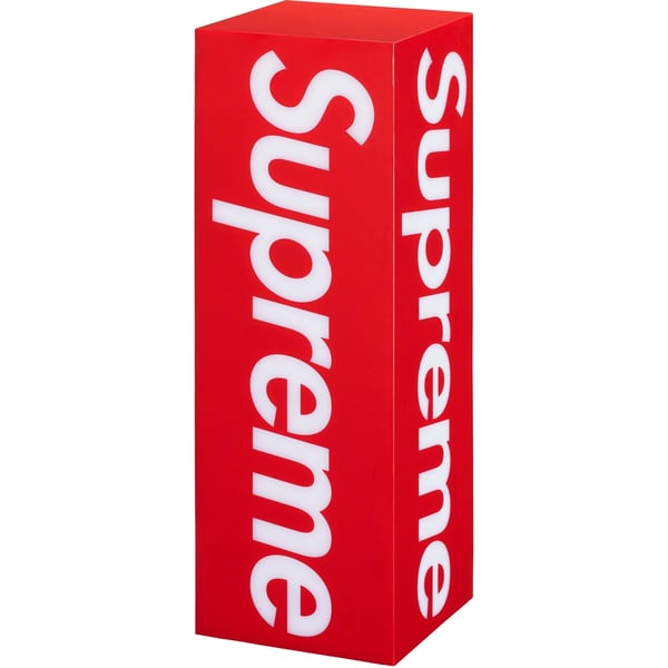 Supreme Box Logo Lamp - Red (front)