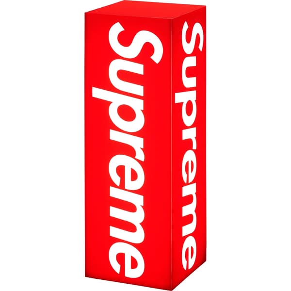 Supreme Box Logo Lamp - Red (front)