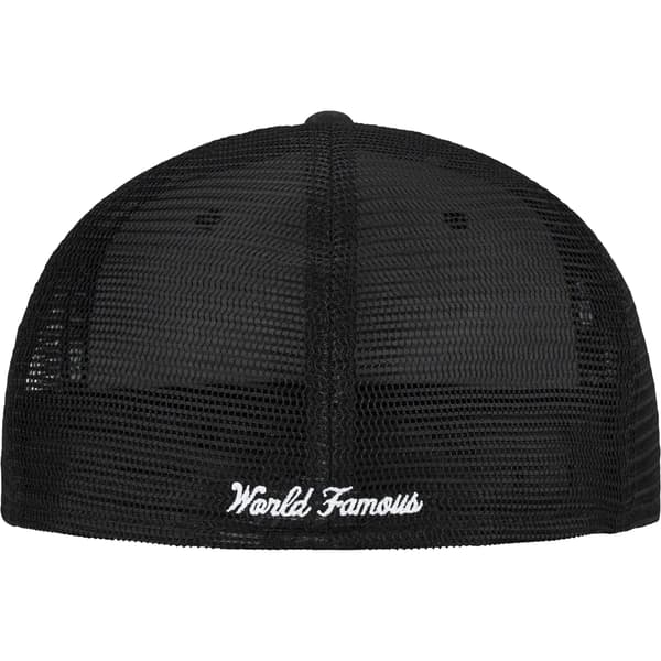 Supreme Box Logo Mesh Back New Era - Black (front)