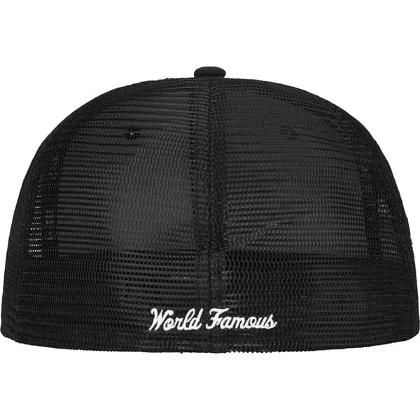 Supreme Box Logo Mesh Back New Era - Black (front)