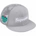 Supreme Box Logo Mesh Back New Era - Grey (front)
