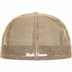 Supreme Box Logo Mesh Back New Era - Light Gold (front)