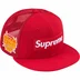 Supreme Box Logo Mesh Back New Era - Red (front)