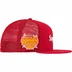 Supreme Box Logo Mesh Back New Era - Red (front)