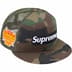 Supreme Box Logo Mesh Back New Era - Woodland Camo (front)