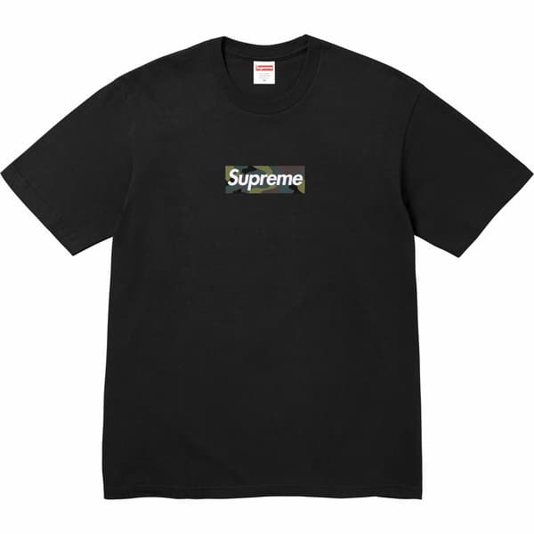 Supreme Box Logo Tee - Black (front)