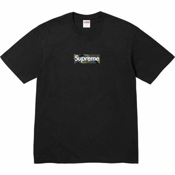 Supreme Box Logo Tee - Black (front)