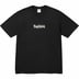 Supreme Box Logo Tee - Black (front)