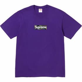 Supreme Box Logo Tee Purple