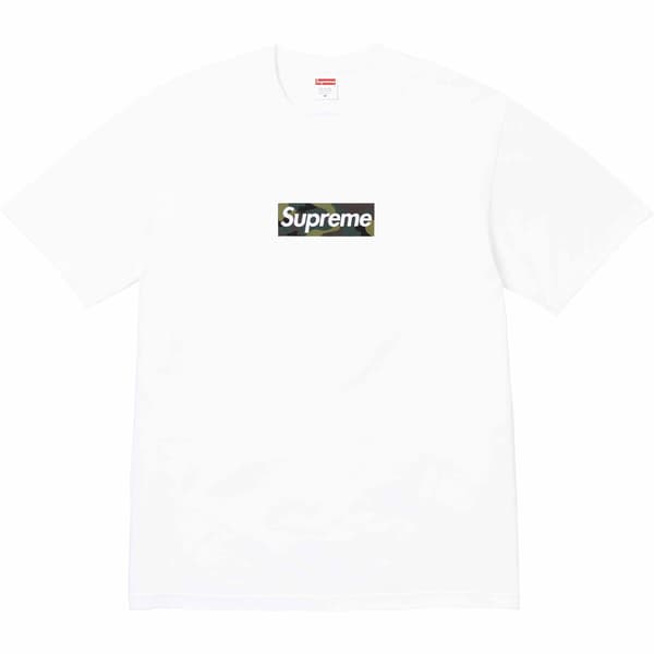 Supreme Box Logo Tee - White (front)