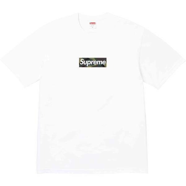 Supreme Box Logo Tee - White (front)