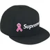 Supreme Breast Cancer Awareness Box Logo New Era - Black (front)