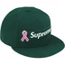 Supreme Breast Cancer Awareness Box Logo New Era - Dark Green (front)